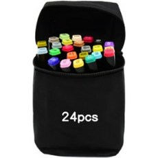 리라 알록달록 마커펜 24p 세트, 24색, 1세트
