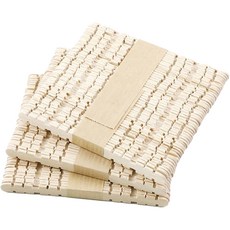 單色與彩色硬棒 07 原色鋸齒 115mm, 單一顏色, 100個