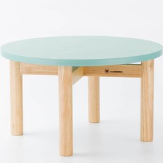 GOODSDECO 木質花盆多功能桌 H21, 一層, 薄荷（上）