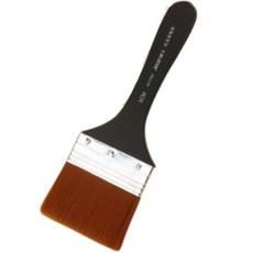 리라 미술 핸드 페인팅 유화 브러쉬 블랙, 8호, 1개