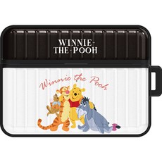 迪士尼維尼花朵裝甲行李箱式 AirPods Pro 2代保護殼, 單一商品, 朋友