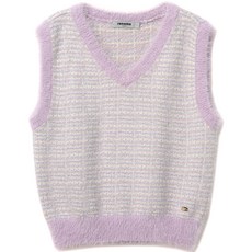 renoma KIDS 針對女孩的針織花呢背心R2241K45815