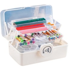 세가지타입 화구박스 01 흰색 M