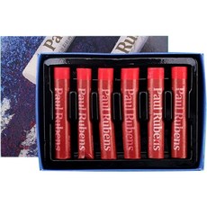 原創油畫棒 05 紅色 6入, 1色, 1個