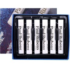 原色油畫棒 02 白色 6入, 1 種顏色, 1個