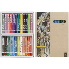 繽紛油性油畫棒 01 套組, 1套, 24色