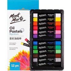 含螢光色油畫棒 01 Heavy 套組, 1套, 12色