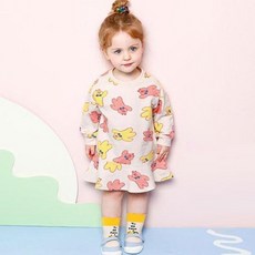 milk mile 童款果凍小熊圖案連身裙