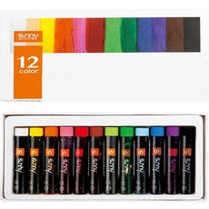 天使油畫棒 01 迷你套組, 1套, 12色