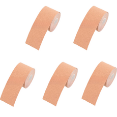 胸貼膠帶 膚色 2.5cm*7m, 5個