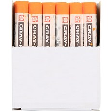 SAKURA 單色油畫棒52橙色, 1 種顏色, 1個