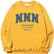 UNTAPPED 男款大尺碼NNN大學T