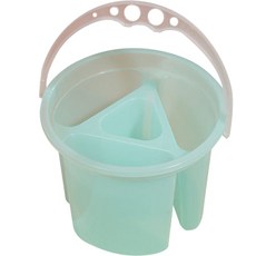 圓形分隔美術用洗筆水桶 S54, 4型