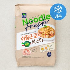 면사랑 쉬림프 로제 생면 파스타 2인 밀키트 (냉동), 634g, 1개