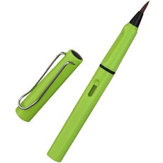 金屬鋼筆風格毛筆 03 綠色, 1個, 中