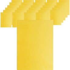 오렌지오피스 PP 제본표지 무사선 0.5mm 200p, 옐로우, A4
