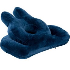 Dapper Sales手握兔子午睡枕, 藍色