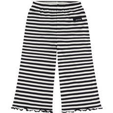 milkmilelolo 兒童彈性條紋荷葉邊褲