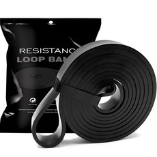 스윗럭셔리 헬스 요가 필라테스 탄성저항 밴드, 블랙