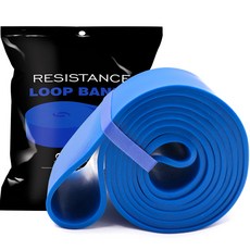 Sweet Luxury健身瑜珈皮拉提斯彈力阻力帶, 藍色