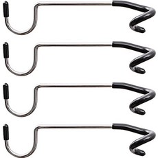 에쉬울프 캠핑용 멀티 랜턴걸이, 4개, 블랙