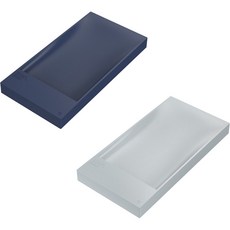 MONACO OLIVE 矽膠肥皂架 2入, 1套, 珍珠灰、綠松石藍
