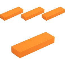 摩納哥橄欖鱗片橡皮擦橙色條, 4個