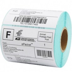 條碼感熱標籤貼紙 690張, 1個