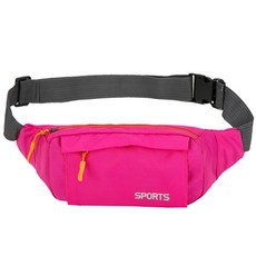 WIDHER HOME 多功能簡約訓練腰包, 粉紅色