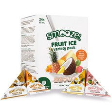 順滑水果冰百搭裝 椰子芒果 65ml x 8p + 椰子粉紅番石榴 65ml x 5p + 椰子菠蘿 65ml x 5p + 簡單椰子 65ml x 6p 套組, 1盒