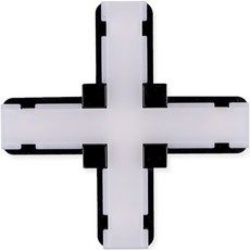 WONHA Line Art 配件 +字型 連接配件 LED2W 燈泡色, 黑色