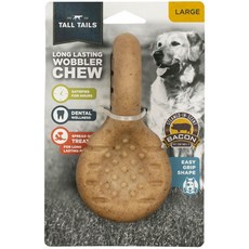 TallTails 狗搖擺器牙齒咀嚼磨牙玩具骨頭 L, 單色, 1個