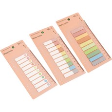 Kitchinis 粉彩索引貼紙便利貼組織者粉彩套組 3, 1套