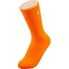 Volvik 女用 VBBB 中筒螢光高爾夫襪, 橘色