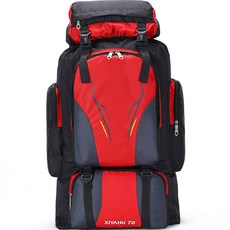 팅올 안나푸르 업 하이 백팩 201 70L, 레드