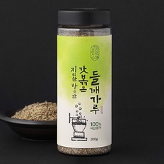지리산방앗간 갓볶은 들깨가루, 200g, 1개
