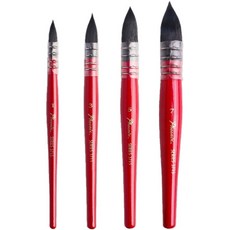 Phoenix 水彩畫筆套組 4入, 1組, 1號、3號、5號、7號