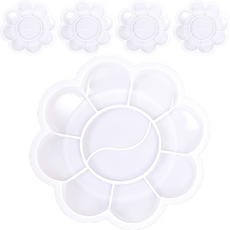 梅花油畫調色盤 05 型 5, 5個, 10格