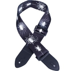 Makemine 民族風寬版肩背帶 吉他背帶 蜘蛛, 1個