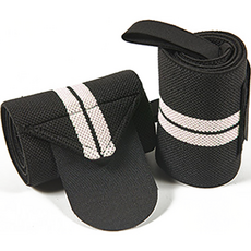 Acorral 魔鬼氈護腕 雙條紋 灰黑色