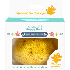 Funny Pia Happy Duck沐浴海棉, 1入, 單色