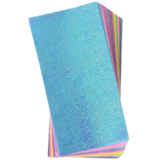 珍珠5彩色紙製作材料 7*14cm, 50個