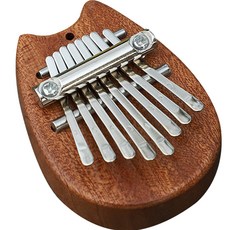 TingAll 8音階簡易卡林巴琴 木質貓咪