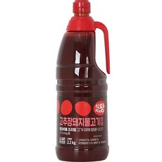 Sikjajae Wang 排骨辣椒調味醬, 1個, 2.2公斤