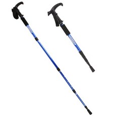 Tingol Tech 戶外登山手杖 2p, 藍色