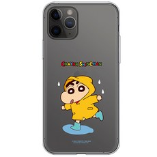 짱구 차밍 클리어 젤리 휴대폰 케이스