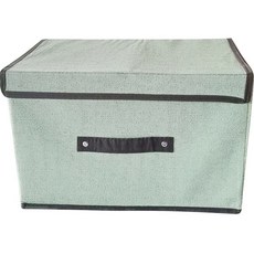 꼬까 簡易摺疊不織布收納箱, 開心果色