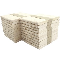 手工材料冰棒棍 114mm, 1000個, 03 原色