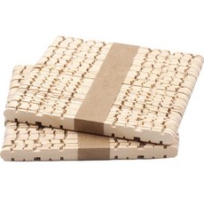 木鋸齒硬棒, 50個, 07原木色