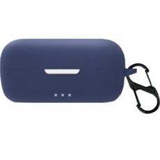 GRAYCO JBL UA STREAK 專用一體式無線耳機保護殼 + 鑰匙圈組合, 海軍藍